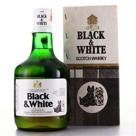 black white viski